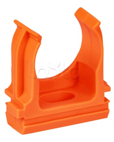 ELASTA Держатель с защелкой CF20 оранжевый IEK (ET-TA00D-CF-020-K09-010) в Оренбурге Держатели, клипсы, скобы Pintop.ru