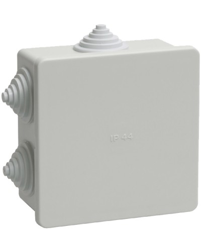 Коробка КМ41235 распаячная для о/п (RAL7035, 6 гермовводов) IEK UKO11-085-085-040-K41-44 в Оренбурге Распределительные коробки Pintop.ru