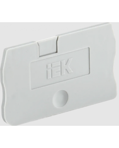 Заглушка для КПИ 2в-1,5/2,5 серая IEK (YZN11D-ZGL-002-K03) в Оренбурге Клеммные колодки Pintop.ru