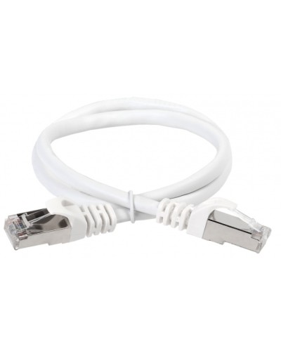 ITK Коммутационный шнур кат. 5Е FTP PVC 10м белый (PC08-C5EF-10M) в Оренбурге Патч-корды и пигтейлы Pintop.ru
