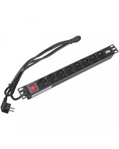 Блок розеток на 8 розеток 19 ITK PH22-9D1 в Оренбурге Блоки розеток Pintop.ru