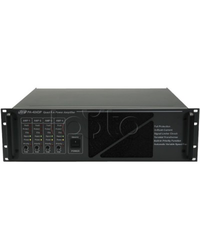Усилитель мощности 4-x канальный JDM PA-412DP в Оренбурге Усилители Pintop.ru