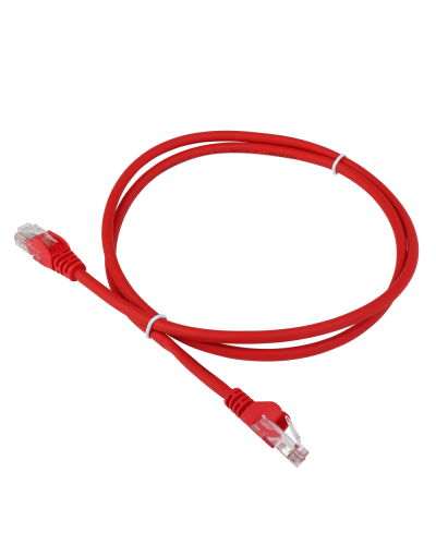 Патч-корд LANMASTER LSZH UTP кат.5e, 12 м, красный LANMASTER LAN-PC45/U5E-12-RD в Оренбурге Патчкорды (медные) Pintop.ru