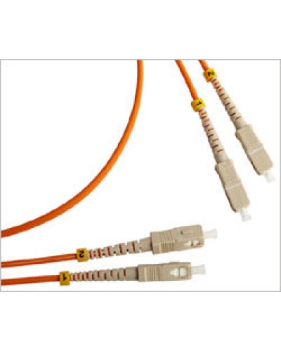 Патч-корд оптический LSZH, дуплексный, SC/PC-SC/PC, MM 50/125, 5м LANMASTER LAN-2SC-2SC/OM2-5.0 в Оренбурге Патч-корды и пигтейлы Pintop.ru