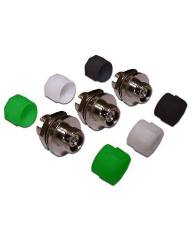 Адаптер оптический FC, MM, металл, симплексный LANMASTER (LAN-FC-AM-MM) в Оренбурге Коннекторы ВО Pintop.ru