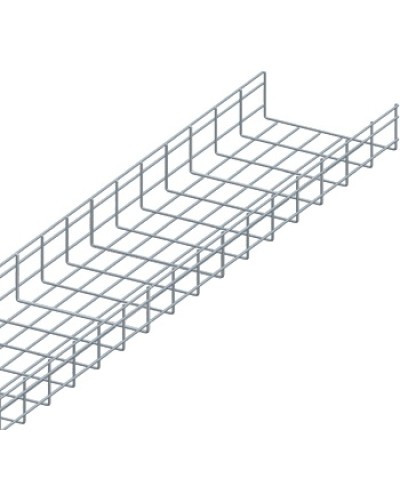Лоток проволочный 100х300мм, Ф3.8мм, оцинкованный (3 м) LANMASTER LAN-MT100x300-3.8EZ в Оренбурге Кабельные лотки Pintop.ru