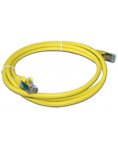 Патч-корд RJ45 - RJ45, 4 пары, FTP, категория 6A, 3 м, желтый, LSZH LANMASTER LAN-PC45/S6A-3.0-YL в Оренбурге Патч-корды и пигтейлы Pintop.ru