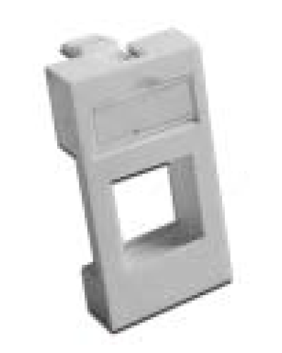 Вставка 22.5x45 без шторок для Кейстоуна LANMASTER LAN-SIP-22R-WH в Оренбурге Коммутационные изделия Pintop.ru