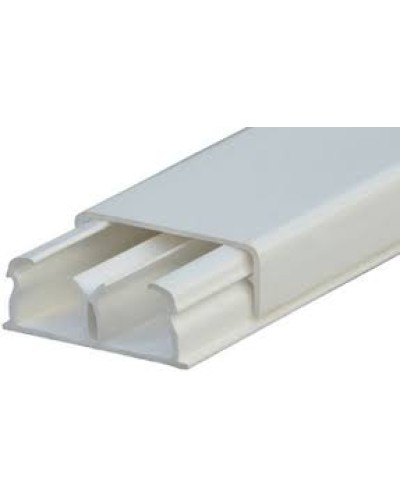 Мини-плинтус DLPlus 32x12,5 мм 2 отделения длина 2,1 м белый Legrand 030014 в Оренбурге Кабель-канал Pintop.ru