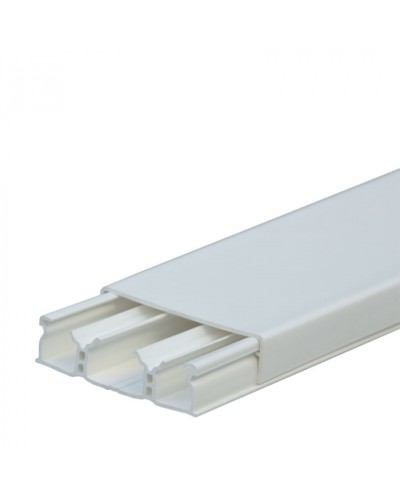 Мини-плинтус DLPlus 60x16 - 3 секции - длина 2,10 м - белый Legrand 030026 в Оренбурге Кабель-канал Pintop.ru