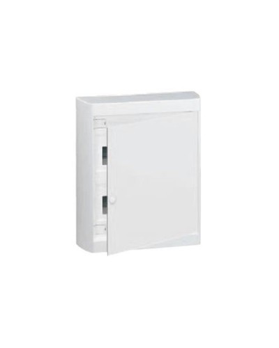 Накладной распределительный щит Nedbox с белой дверью 2 рейки х 12 (+1) модулей Legrand 601237 в Оренбурге Боксы для автоматов Pintop.ru