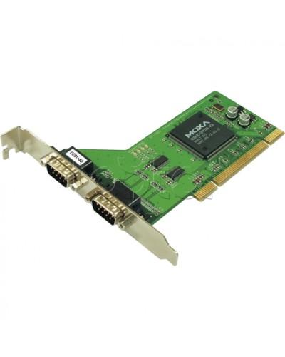 2-портовая плата RS-232 для шины Universal PCI Moxa CP-102U в Оренбурге Сетевые карты Pintop.ru