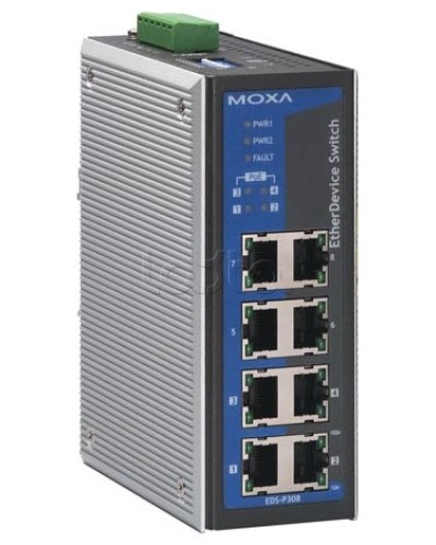 Коммутатор неуправляемый промышленный 8-портовый Moxa EDS-308-T в Оренбурге Коммутаторы Pintop.ru