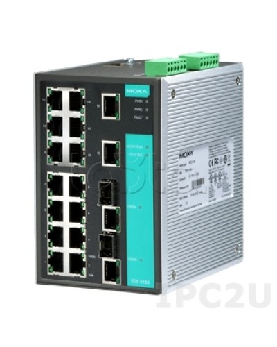 Коммутатор управляемый промышленный 18-портовыйMoxa EDS-518A в Оренбурге Коммутаторы Pintop.ru