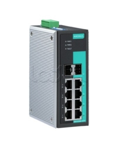 Коммутатор неуправляемый промышленный 8-портовый Moxa EDS-G308-2SFP в Оренбурге Коммутаторы Pintop.ru