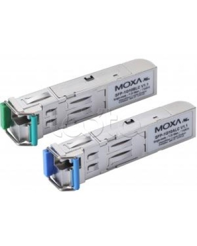 Трансивер-SFP одножильный (WDM) Moxa SFP-1G10ALC в Оренбурге Модули SFP/XFP/GBIC Pintop.ru