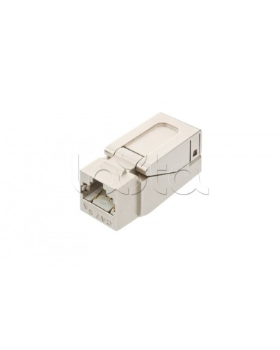 Модуль Keystone Jack RJ-45 категория 6a самозажимной полный экран NIKOMAX (NMC-KJSA2-NT-MT) в Оренбурге Модули Keystone Pintop.ru