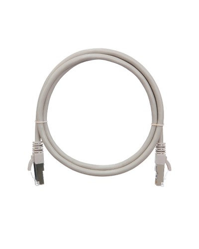 Шнур коммутационный 2хRJ45/8P8C S/FTP кат.6 (NMC-PC4SE55B-050-GY) NIKOMAX (5 м) в Оренбурге Патчкорды (медные) Pintop.ru