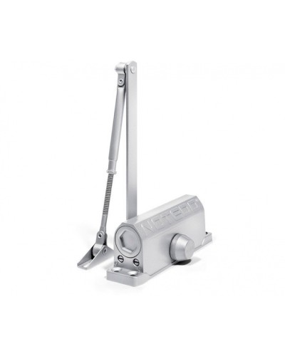 Доводчик дверной с рычажной тягой DC-065 EN3/4/5, серебро NOTEDO DC065S в Оренбурге Доводчики Pintop.ru