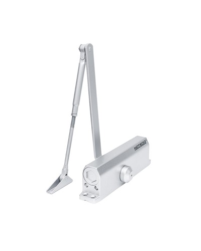 Доводчик NOTEDO DC-160 DA EN1-5, с задержкой закрывания, с рычажной тягой, (бронза) (RAL7013) в Оренбурге Доводчики Pintop.ru