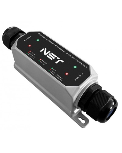 Уличный Ultra PoE удлинитель Gigabit Ethernet до 250м на 1 порт NST NS-EX-1GP/W в Оренбурге Дополнительное оборудование для сетей Pintop.ru