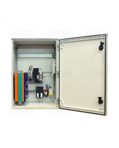 Cтанция с термостабилизацией резервным питанием и оптическим кроссом OSNOVO OSP-46TB1 в Оренбурге Щиты электрические Pintop.ru