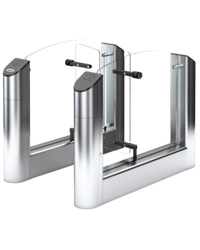 Гибрид центрального модуля турникета с картоприемником Oxgard Praktika T-04-GCMК-2R-660/900 (Mifare) в Оренбурге Турникеты Pintop.ru