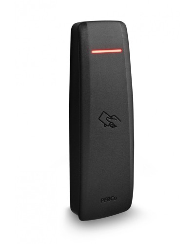 Считыватель бесконтактный в черном корпусе для карт формата EMM/HID PERCo-IR19D в Оренбурге Ограждения Pintop.ru