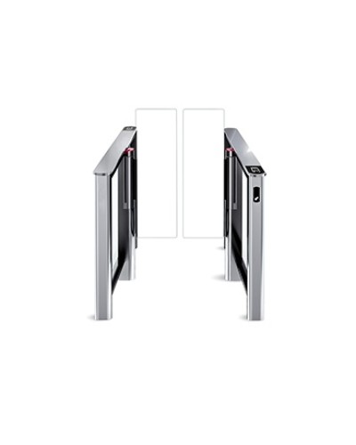 Турникет PERCo-ST-01 с крышками из нержавеющей стали со створками Створки шириной 425 мм увеличенной высоты (1500 мм) в Оренбурге Турникеты Pintop.ru