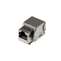 Модуль Keystone Jack RJ-45(8P8C), FTP экранированный, CAT 5e, тип 90 градусов REXANT PRO 02-0072