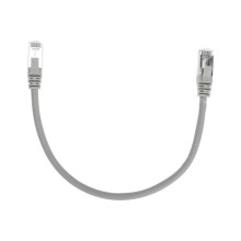 Патч-корд F/UTP, CAT 6, RJ45-RJ45, 26AWG, LSZH, серый, 0,3м REXANT 02-0210-03