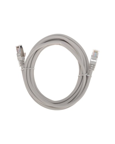 Патч-корд S/FTP, CAT 6A (10G), RJ45-RJ45, 28AWG, LSZH, серый, 3м REXANT 02-0390-3 в Оренбурге Патчкорды (медные) Pintop.ru