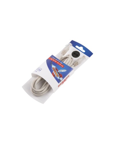 Патч-корд U/UTP RJ45-RJ45, CAT 5e, PVC, серый, 1,5м REXANT 06-3202 в Оренбурге Патчкорды (медные) Pintop.ru