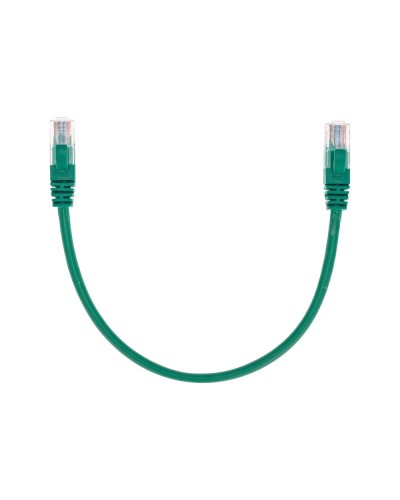 Патч-корд U/UTP, CAT 5e, RJ45-RJ45, 26AWG, LSZH, зеленый, 0,3м REXANT 02-0106-03 в Оренбурге Патчкорды (медные) Pintop.ru