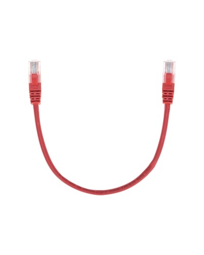Патч-корд U/UTP, CAT 5e, RJ45-RJ45, 26AWG, LSZH, красный, 0,3м REXANT 02-0103-03 в Оренбурге Патчкорды (медные) Pintop.ru