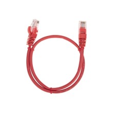 Патч-корд U/UTP, CAT 5e, RJ45-RJ45, 26AWG, LSZH, красный, 0,5м REXANT 02-0103-05