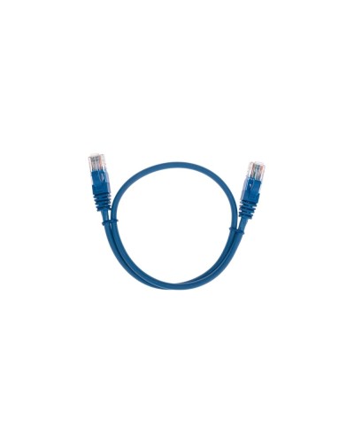 Патч-корд U/UTP, CAT 5e, RJ45-RJ45, 26AWG, LSZH, синий, 0,5м REXANT 02-0104-05 в Оренбурге Патчкорды (медные) Pintop.ru