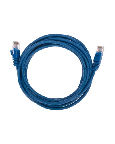 Патч-корд U/UTP, CAT 5e, RJ45-RJ45, 26AWG, LSZH, синий, 3м REXANT 02-0104-3 в Оренбурге Патчкорды (медные) Pintop.ru