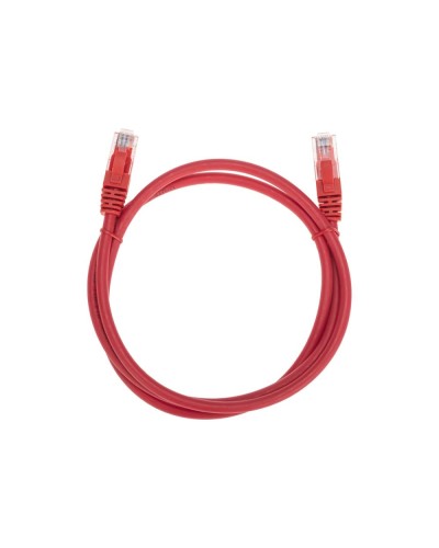 Патч-корд U/UTP, CAT 6, RJ45-RJ45, 26AWG, LSZH, красный, 1м REXANT 02-0293-1 в Оренбурге Патчкорды (медные) Pintop.ru