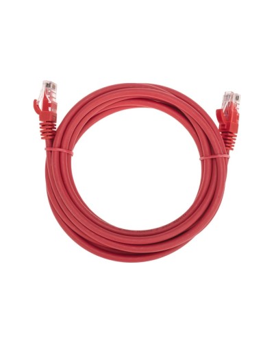 Патч-корд U/UTP, CAT 6, RJ45-RJ45, 26AWG, LSZH, красный, 3м REXANT 02-0293-3 в Оренбурге Патчкорды (медные) Pintop.ru