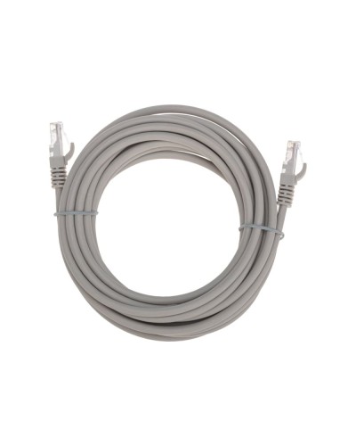 Патч-корд U/UTP, CAT 6, RJ45-RJ45, 26AWG, LSZH, серый, 5м REXANT 02-0290-5 в Оренбурге Патчкорды (медные) Pintop.ru