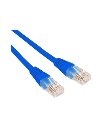 Патч-корд U/UTP, CAT 6, RJ45-RJ45, 26AWG, LSZH, синий, 0,3м REXANT 02-0294-03 в Оренбурге Патчкорды (медные) Pintop.ru