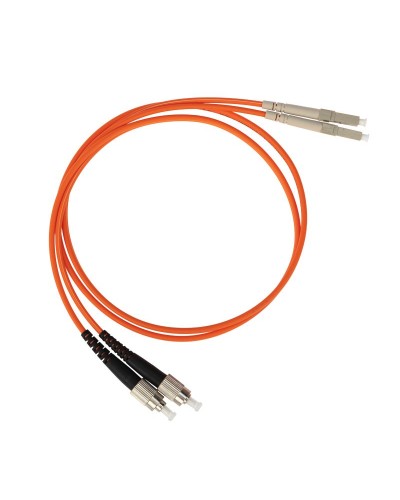 Патч-корд оптический переходной (MM), 50/125 (OM2), LC/UPC-FC/UPC, (Duplex), LSZH, 1м 50-3267 в Оренбурге Патч-корды оптические Pintop.ru