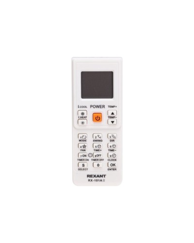 Пульт универсальный для кондиционеров RX-101AII REXANT 38-0103 в Оренбурге Системы видеонаблюдения Pintop.ru