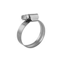 Хомут червячный 50-70/12-0,8мм, нержавеющая сталь W2, (25 шт/уп) REXANT 07-0750-12