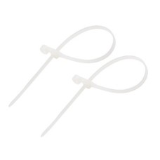 Хомут-стяжка нейлоновый под винт 3.6х150 мм белый (100шт/уп) REXANT 07-0154