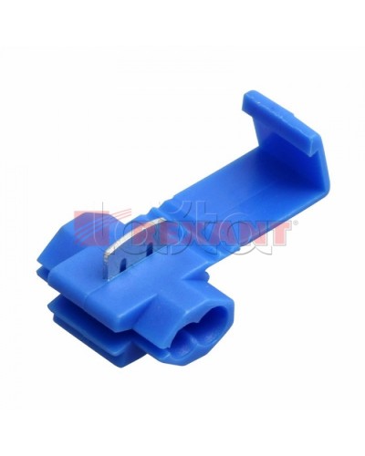 Ответвитель 1.0-2.5мм² (KW-4, 3MB (LT-216)) синий (100шт/уп) REXANT 08-0771 в Оренбурге Аксессуары для кабель-канала Pintop.ru