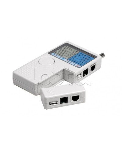 Тестер Кабеля универсальный RJ-45+RJ-11+RJ-12+USB+BNC (HT-2468B) REXANT 12-1003 в Оренбурге Тестеры для систем видеонаблюдения Pintop.ru