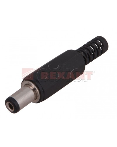 Разъем питания штекер 2.1х5.5x10 мм (50шт/уп) REXANT 14-0311 в Оренбурге Коннекторы Pintop.ru