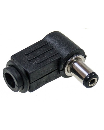 Разъем питания штекер 2.1х5.5x10мм угловой (50шт/уп) REXANT 14-0312 в Оренбурге Коннекторы Pintop.ru